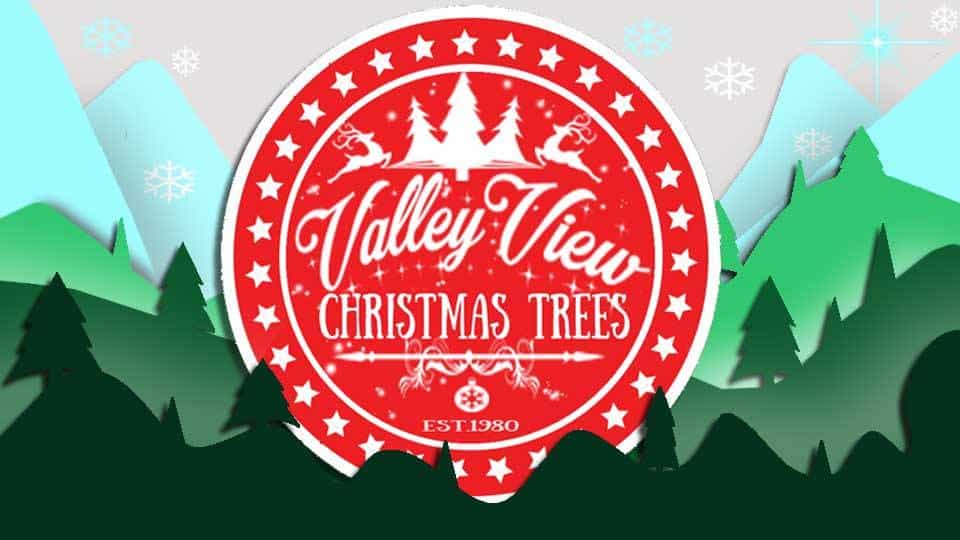 Valley View Christmas Trees Banner
