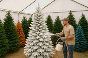 Phoenix Christmas Tree Flocking